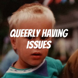 This image shows the cover of the queer podcast in which topics such as religious trauma, identity, mental health and spirituality will be treated. 